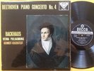 Decca SXL 2010 WBG - Beethoven Piano Concerto Wilhelm Backhaus NM