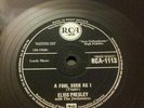 Elvis Presley - A fool such as I / I need your love tonight - 78rpm - RCA.1113
