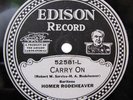 1928 Edison Diamond Disc 52581 Homer Rodeheaver