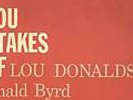 LOU DONALDSON Takes Off LP RVG BLUE NOTE JAZZ RARE  ORIGINAL 