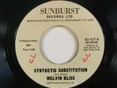 Funk 45 MELVIN BLISS Synthetic Substitution on Sunburst VG++