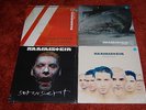 Rammstein Herzeleid Sehnsucht Rosenrot und Reise Reise 4 x Vinyl neu