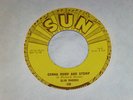 slim rhodes - gonna romp and stomp/ bad girl, sun 238 RARE US ROCKABILLY 45