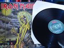 IRON MAIDEN KILLERS ORIG 81 UK 1ST PRES EMC3357 A1U/B1U NO BAR CODE LP EX/EX
