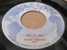 (HEAR) HAYDEN THOMPSON Love My Baby PHILLIPS INT Orig 45 Rockabilly Bopper