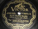 Rare Vintage 78 Tiny Parham Victor Scroll Subway Sobs ^ Blue Island Blues