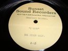 GARAGE / PSYCH- THE OTHER HALF- SUNSET SOUND RECORDERS 45 RPM ACETATE- LISTEN