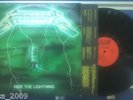 ?? METALLICA - RIDE THE LIGHTNING GREEN COVER LP ?? ORIGINAL FRENCH  TOP RARE 