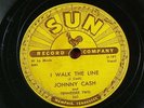  Johnny Cash   Sun 241  I Walk The Line/Get Rhythm