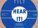 Rockabilly/Surf: THE CARNATIONS-Scorpion/Fire Ball Mail TILT - KILLER INSTRO
