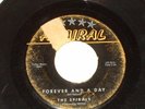 RARE ORIGINAL THE SPIRALS DOO WOP 45 - FOREVER AND A DAY - ADMIRAL 912 / 913
