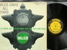 Miles Davis All Stars,  WALKIN',  Prestige LP7076 Early Yellow & Black Issue