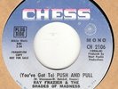 45rpm record; RAY FRAZIER / SHADES OF MADNESS, PUSH & PULL,  RARE NORTHERN SOUL