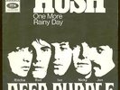 Deep Purple-Rare-Hush France 1st version w/Solomon King ad on back