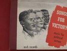 RARE Woody Guthrie 3x 78 Albums Songs For Victory  Asch Alan Lomax union