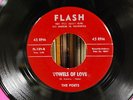 The Poets - Dead / Vowels Of Love 45 HALLOWEEN ROCKER DOO-WOP Flash Red Label