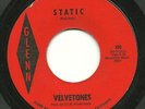 Garage Surf THE VELVETONES Static / Doheny Run 45 GLENN Instrumental 1963