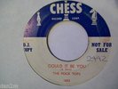 Soul Four Tops Chess dj promo Could it be you Kiss me baby 1623 VG+ book $400