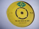 VG SKA UK 45 - BLUE CAT - ENOS MCLEOD - YOU CAN NEVER GET AWAY
