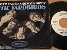 THE YARDBIRDS OVER UNDER SIDEWAYS DOWN WLP PROMO 45 DJ COPY PICTURE SLEEVE 1966