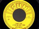 ELVIS PRESLEY 45 Good Rockin' Tonight SUN 210 clean ORIG w/ PUSH MARKS