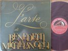 Benedetti Michelangeli Piano Recital:Voce del Padrone QALP 10341:Rare