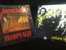 METALLICA WELCOME BACK and WHIPLASH rare vinyl thrash metal