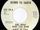 rare Soul 45 KINGS OF SOUL on DOWN TO EARTH Hear
