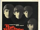 THE BEATLES - I WANT TO HOLD YOUR HAND+3 7/45 EP PORTUGAL PS 1964 VG+ PORTUGUESE