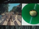 THE BEATLES ABBEY ROAD PCS 7088 GREEN VINYL UK ORIG EXPORT SUPERB AUDIO