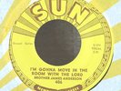 Gospel R'n'B 45-Brother James Anderson-I'm Gonna Move... Sun 406-VG+++ Very Nice
