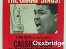 CASSIUS CLAY / MUHAMMAD ALI The Champ Sings/Stand By Me/I Am Greatest 45 w/PS