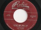 DOO-WOP --  R&B  THE TOPPS ON ROBIN # 126