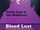 UNCLE ACID & THE DEADBEATS Blood Lust LP clear vinyl lim 100 electric wizard