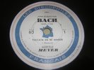 RARE FRENCH 78 rpm x 4 DF BACH toccata concerto italien etc. MARCELLE  MEYER .