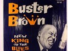 BUSTER BROWN: The New King Of The Blues LP (purple cover, 3