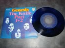 Genesis the knife Part 1 & 2 german blue vinyl reissue mint unplayed 7 inch