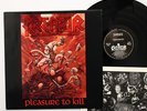 KREATOR -Pleasure to Kill LP 1986 NOISE REC. 1st press cult vinyl coroner voivod