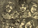 JETHRO TULL-LP- STAND UP- ORG. GIMMICK-PINK ISLAND