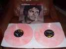 Michael Jackson - The Essential Ultra Rar Colored  Rose/White Picture Disc