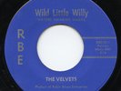Rare Rockabilly / Doo Wop 45 - The Velvets - Wild Little Willy - HEAR