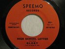 Glory: High School Letter/Peaches RARE CA HARD ROCK/GLAM '73 proto metal ?HEAR
