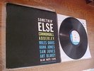 CANNONBALL ADDERLEY MILES DAVIS LP 1958 Somethin Else Blue Note MONO RVG DG