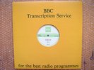RARE BEATLES BBC TRANSCRIPTION ALBUM LP FOR EXPORT RADIO N/MINT L K