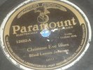 BLIND LEMON JEFFERSON CHRISTMAS EVE  BLUES 78 PARAMOUNT PREWAR