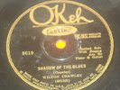 WILTON CRAWLEY SHADOW OF THE BLUES 78 OKEH PREWAR JAZZ BLUES