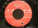 GEORGE MARTIN  (BEATLES) UNPLAYED 45 A HARD DAY'S NIGHT / MY LAST COPY