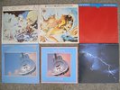 FIVE LP Records + TOUR BOOK - 1980s DIRE STRAITS Love Over Gold Brothers in Arms