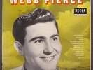 Webb Pierce Same Title Decca 8129 Original 1950's Styrene Pressing Mint-