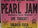 Pearl Jam-Spin Black Circle-Live Soldier Field-2 LPs-Light Blue Vinyl-MAD RARE